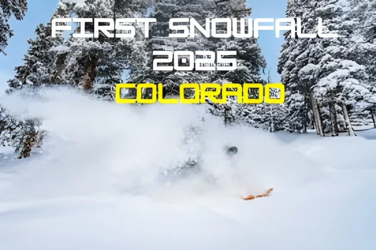 First Snowfall 2025 Colorado